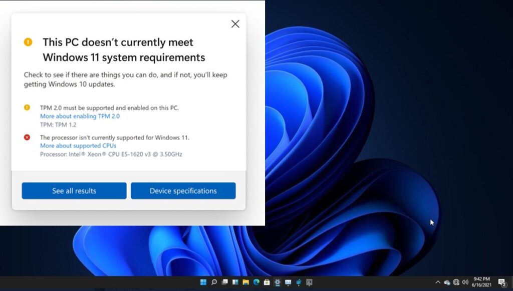 Can Windows 11 Be Installed On A System With A Non-Compatible Intel CPU