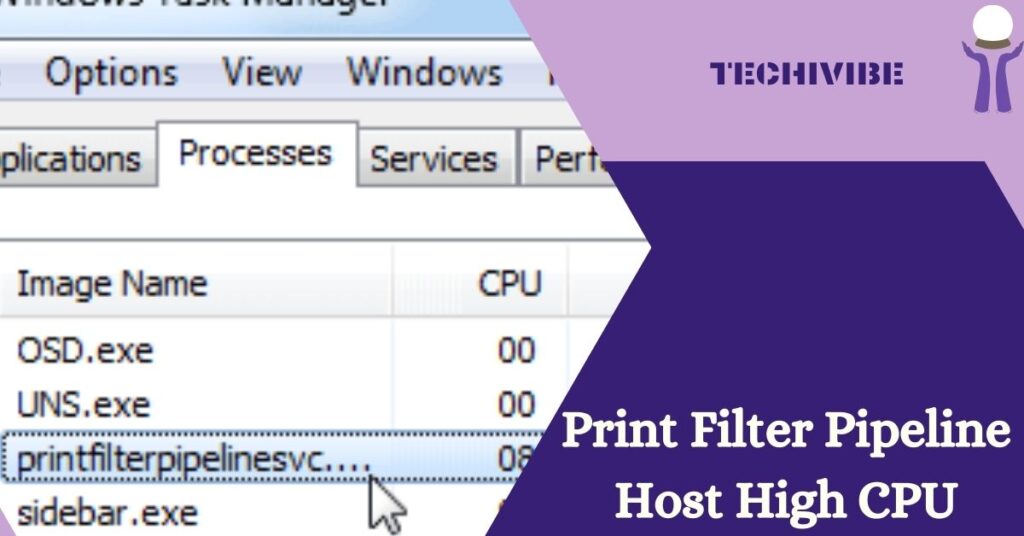 Print Filter Pipeline Host High CPU