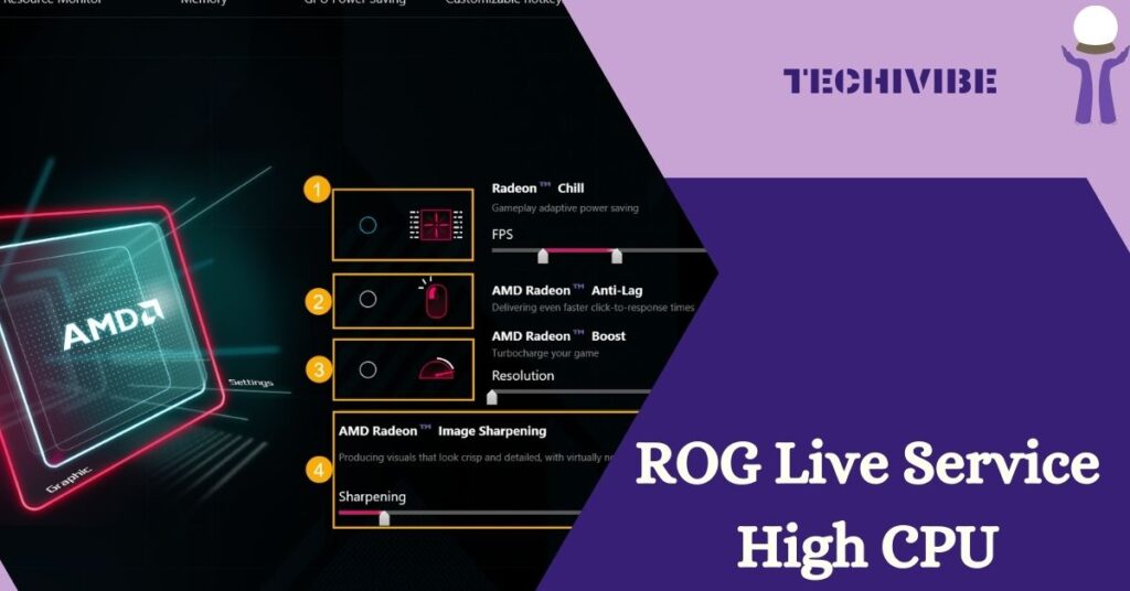 ROG Live Service High CPU